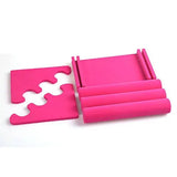 Hot Pink Velvet 3 Tier Bracelet Watch Stand Holder Jewelry Showcase Display