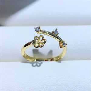 Adjustable Hot Ring Base Mountings for Pearl Beads