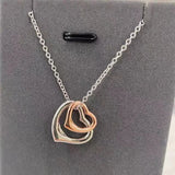 TIF S925 Silver Necklace for Women - European and American Love Necklace Jewelry