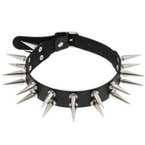 Punk Rock Gothic Sexy Collar Spikes Rivets Necklace Choker for Women