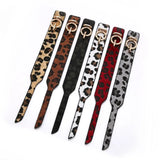 Leopard Fur Leather Bracelets Punk Style Christmas Jewelry Gift
