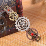 Steampunk Barrette Hairclip Hot Punk Style Gears
