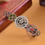 Steampunk Barrette Hairclip Hot Punk Style Gears