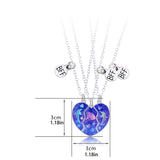 Retro Heart Dolphin Shell Pendant Necklace For Women