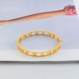 Roman Numerals Bracelet Stainless Steel Cuff Bangle