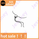 925 Silver Mini Charms for Pandora Bracelet, Women's Jewelry Gift