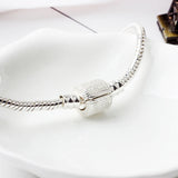 925 Silver 3mm Snake Chain for DIY Charms Bracelets