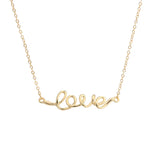 Love Pendant Choker Clavicle Necklace for Women