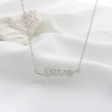Love Pendant Choker Clavicle Necklace for Women