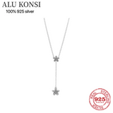 925 Silver Pan Necklace for Women