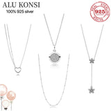 925 Silver Pan Necklace for Women