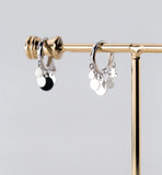 925 Silver Small Tassel Pendant Earrings for Women