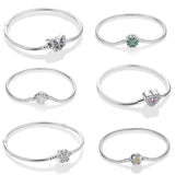 925 Silver Sun Moon Stars Bracelet for DIY Jewelry