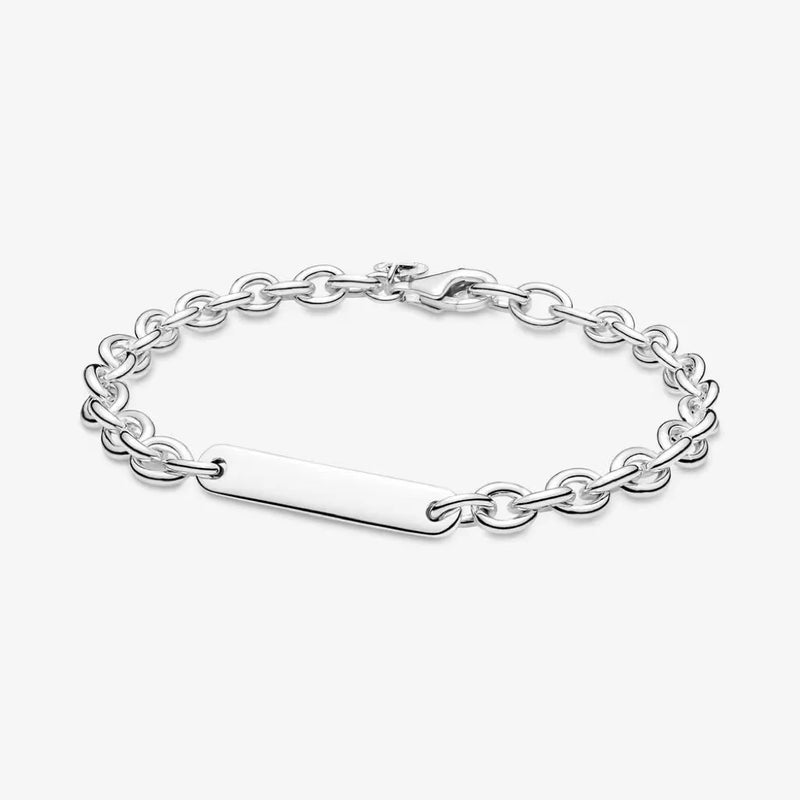 925 Sterling Silver Bracelet for Ladies with Pando Charm, Snake Design
