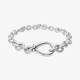 925 Sterling Silver Bracelet for Ladies with Pando Charm, Snake Design