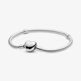 925 Silver Bracelet for Women Pan Charm Snake Crown DIY Jewelry