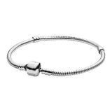 925 Silver Bracelet Pan Charm DIY Jewelry