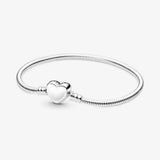 100% 925 Silver Bracelet Women Pan Charm DIY Jewelry