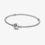 100% 925 Silver Bracelet Women Pan Charm DIY Jewelry