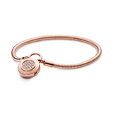 925 Sterling Silver Bracelet for Women - Pan Charm Chain