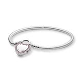 925 Sterling Silver Bracelet for Women - Pan Charm Chain