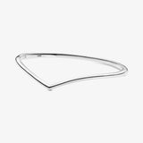 925 Sterling Silver Bracelet for Women, Pan Charm Chain Snake Bangle DIY Jewelry