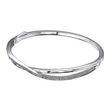 925 Sterling Silver Bracelet Women Pan Charm Snake Bangle DIY Jewelry