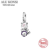 925 Sterling Silver Animal Beads for Charm Bracelet