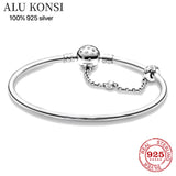 925 Silver Pan Bracelet for Women