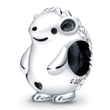 Silver Pet Animal Charms Bead Bracelet Pendant Fine Jewelry