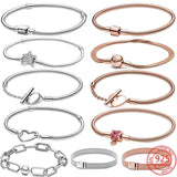 Sterling Silver Bracelet for DIY Jewelry Making with CZ Chain