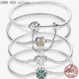 Sterling Silver CZ Chain Bracelet for Women DIY Jewelry Making