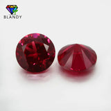 1000pcs 1.0~3.0mm 5# Red Synthetic Corundum Stones for Jewelry