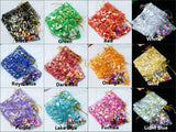 100pcs Bronzing Heart Organza Pouch Gift Bags Wedding Party Favor 7cmx9cm