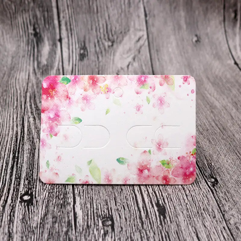 100pcs Jewelry Hairpin Cards 10x7cm Headwear Card for Hair Clips Brooch Display