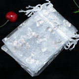 100pcs Small Organza Bags 7x9cm Wedding Party Candy Jewelry Packaging Pouches