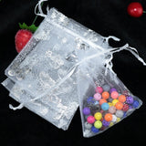 100pcs Small Organza Bags 7x9cm Wedding Party Candy Jewelry Packaging Pouches