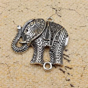 10pcs Elephant Alloy Pendant for Jewelry Making DIY Bracelet Necklace