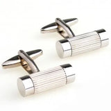 18 Styles Siver Stainless Steel Cufflinks 1 Pair Sale