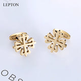 18K Plated Crusaders Cufflinks Matte Stainless Steel Cufflink