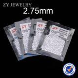 2.75mm Round Zirconia Stone for Jewelry Making