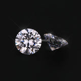 2.75mm Round Zirconia Stone for Jewelry Making