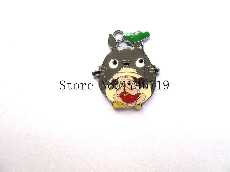 20 pcs Studio Ghibli Totoro Charm Pendants DIY Accessories
