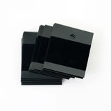 200pcs Velvet Earring Cards 4.4x5.2cm Jewelry Display Rectangle Tags