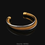 Vintage Two-Tone Bangles for Men & Women