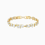 Romantic Women's Crystal Bracelet Jewelry Set