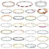 Romantic Women's Crystal Bracelet Jewelry Set