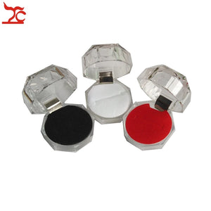 20Pcs/Lot Acrylic Jewelry Package Box for Ring Earring Wedding Storage