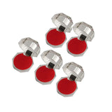 20Pcs/Lot Acrylic Jewelry Package Box for Ring Earring Wedding Storage