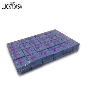 24Pcs Colorful Paper Jewelry Display Case Earrings Organizer Ring Storage Box